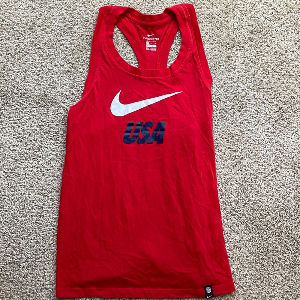 Red Nike Tee